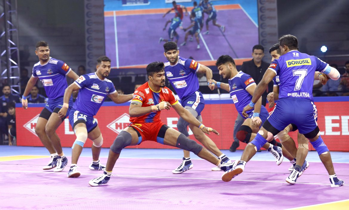 #PKL7 : यूपी योद्धा ने हरियाणा स्टीलर्स को दी शिकस्त