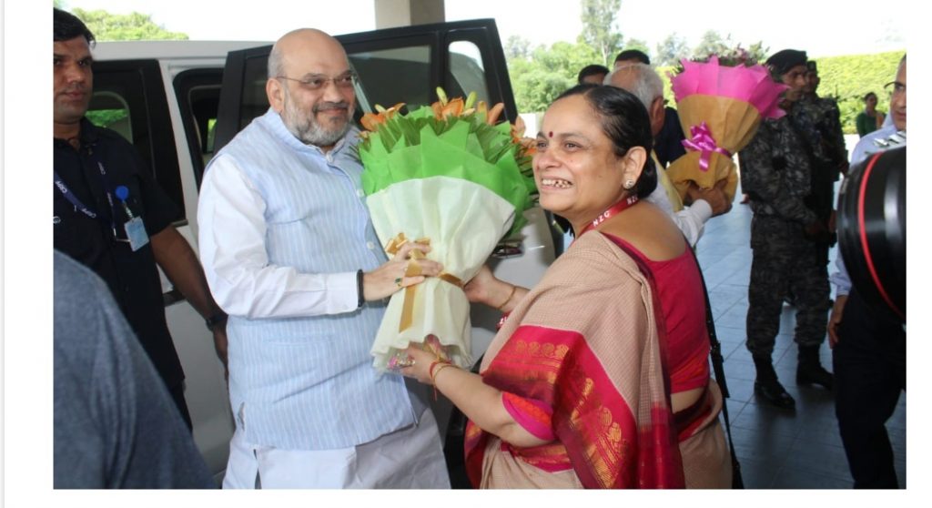 union-home-minister-amit-shah-reaches-chandigarh-at-northern-zonal-council-meeting