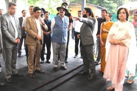 #CHANDIGARH : Administrator V.P. Singh Badnore  inaugurated HOX - a complete Wellness Club 