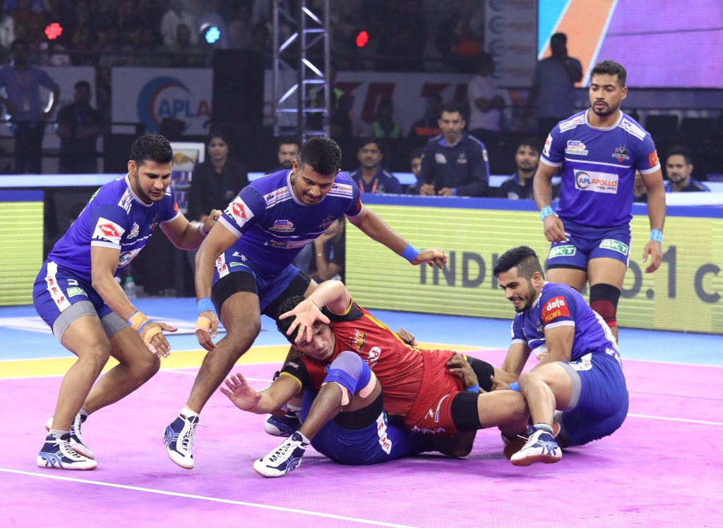 Haryana Steelers go down fighting against Bengaluru Bulls