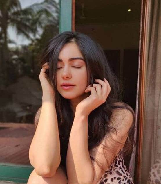 See the glamorous bold look of actress #Adah in pictures