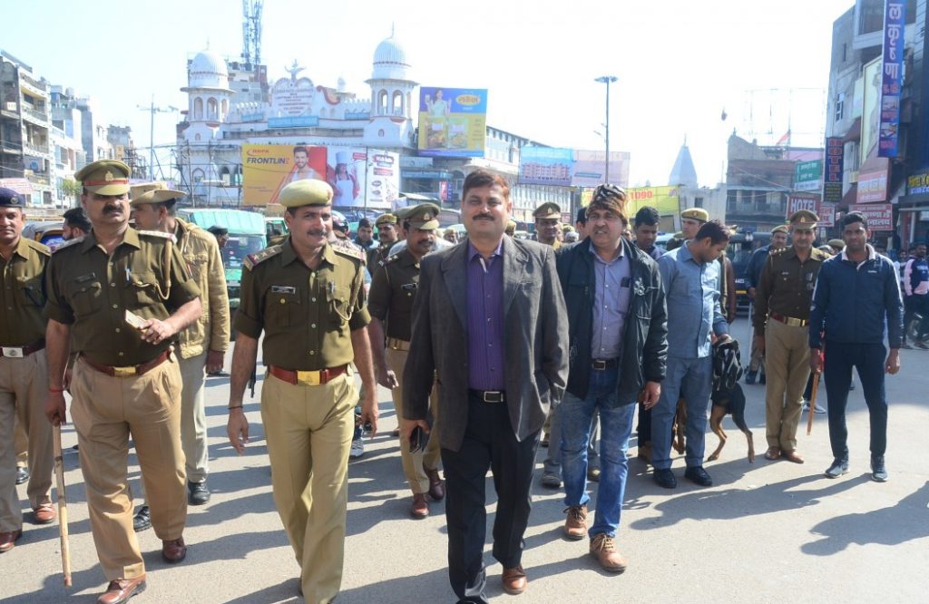 #Kanpur : प्रशासन हाई अलर्ट ,चलाया सघन चेकिंग अभियान