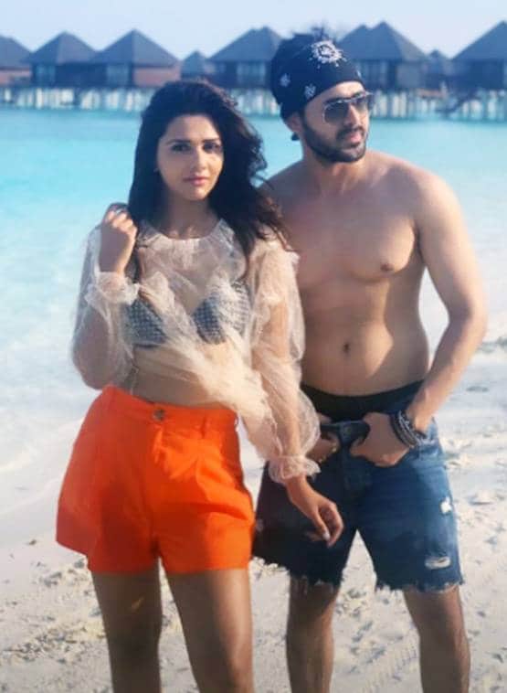  #Dalljiet enjoying photos in Maldives with this TV actor