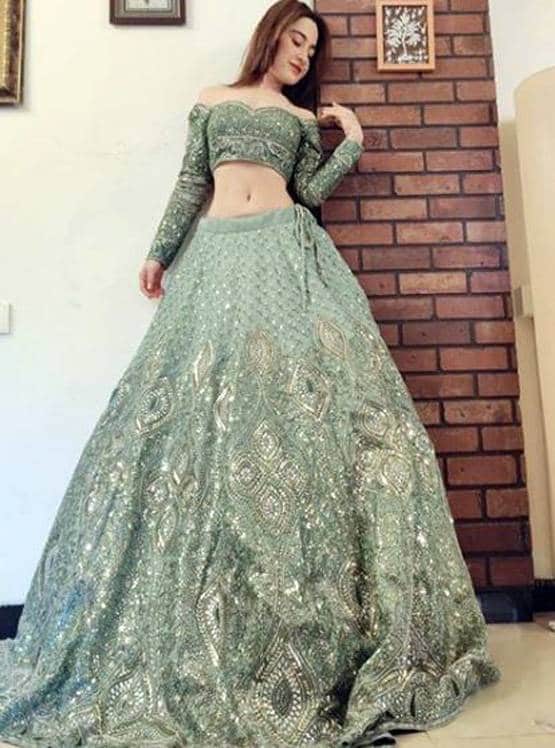 #SanjeedaSheikh shared photo in lehenga, people said ...