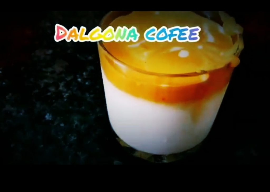 Dalgona coffee