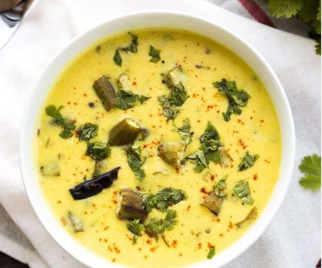 'Bhendi kadhi' recipe