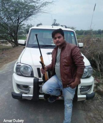 #BREAKING: Police Encounter of Criminal Development Dubey's Right Hand Amar Dubey