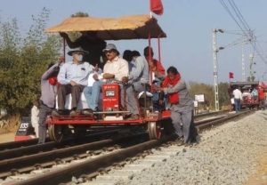 Trains will run at a speed of 100 km on the Nagar Utari-Vidhamganj train route.