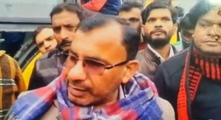 Occupied government land with the connivance of employees, now bulldozers