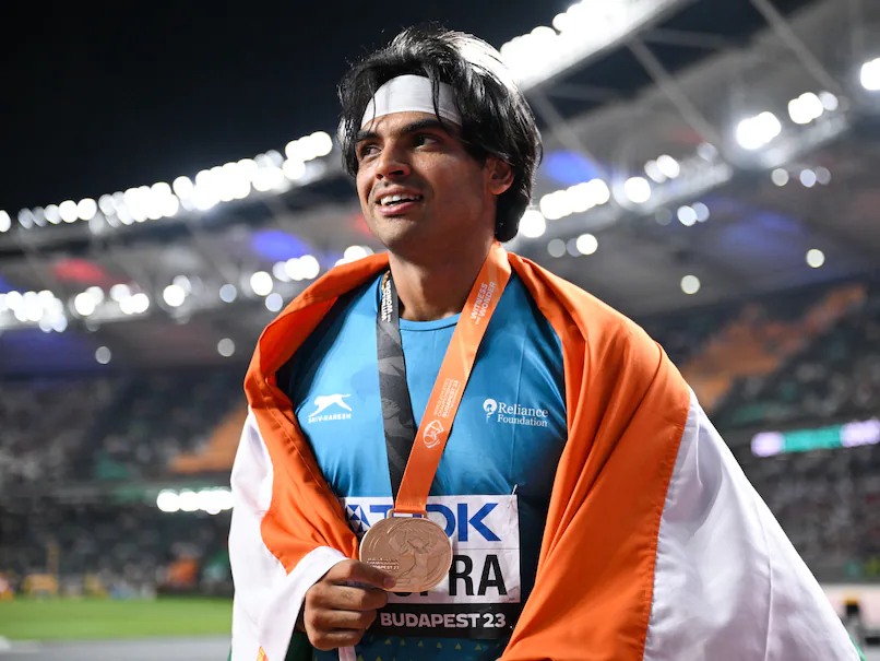 Neeraj Chopra Gold Medal