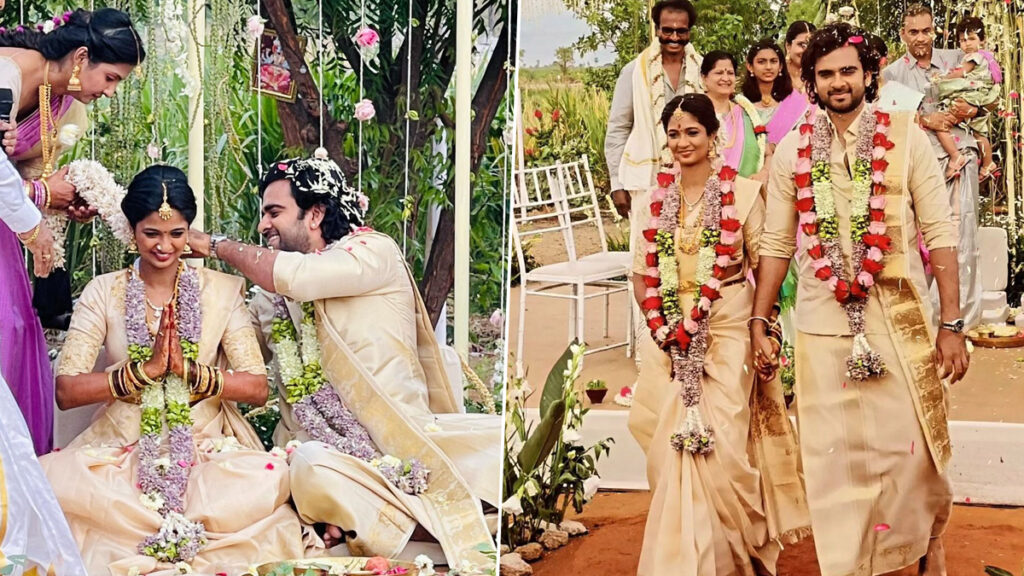 Actor Ashok Selvan Kirti Pandian marriage