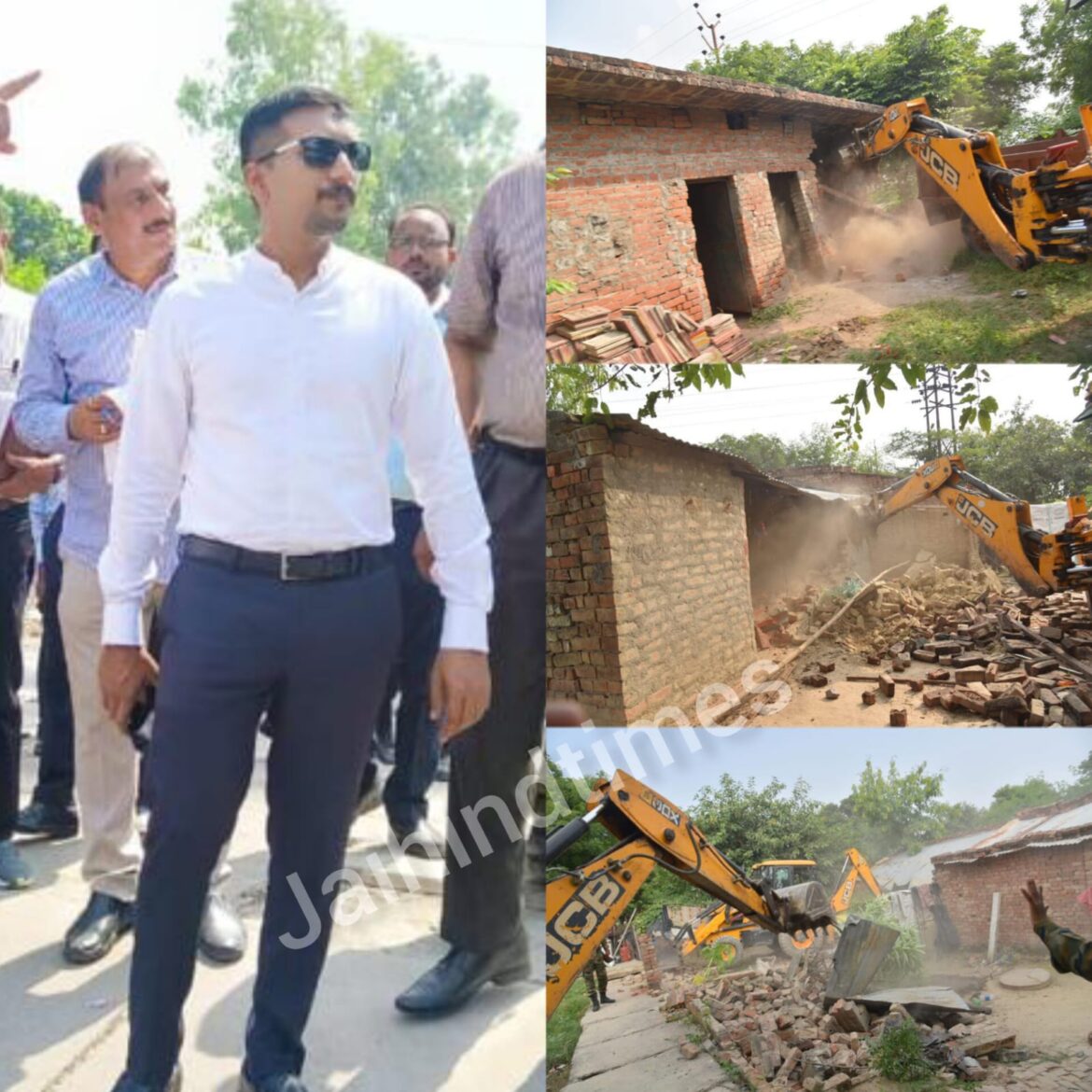 KDA VC Vishakh ji Strict on Illegal Encroachers