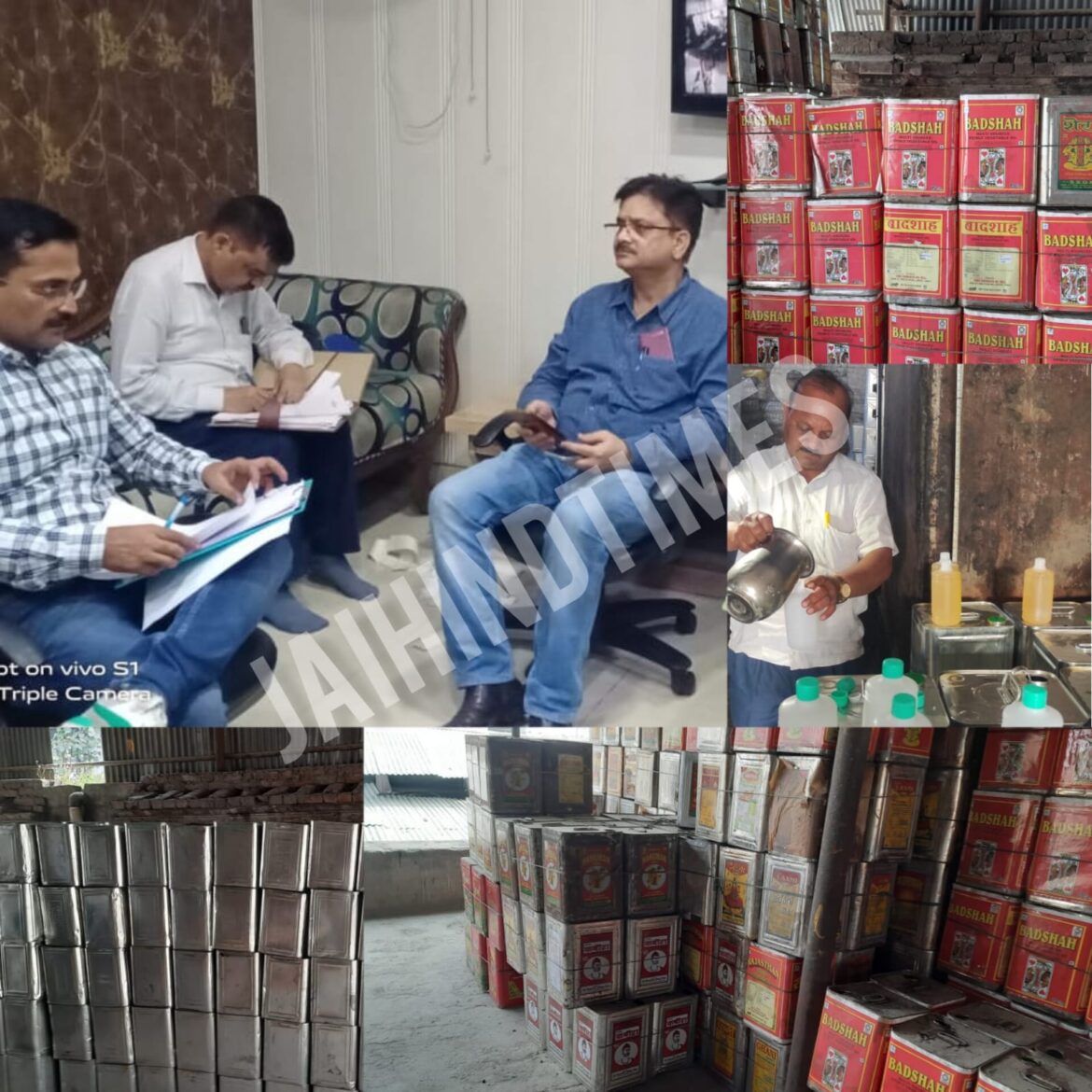 Big Action by Knpur Food Department