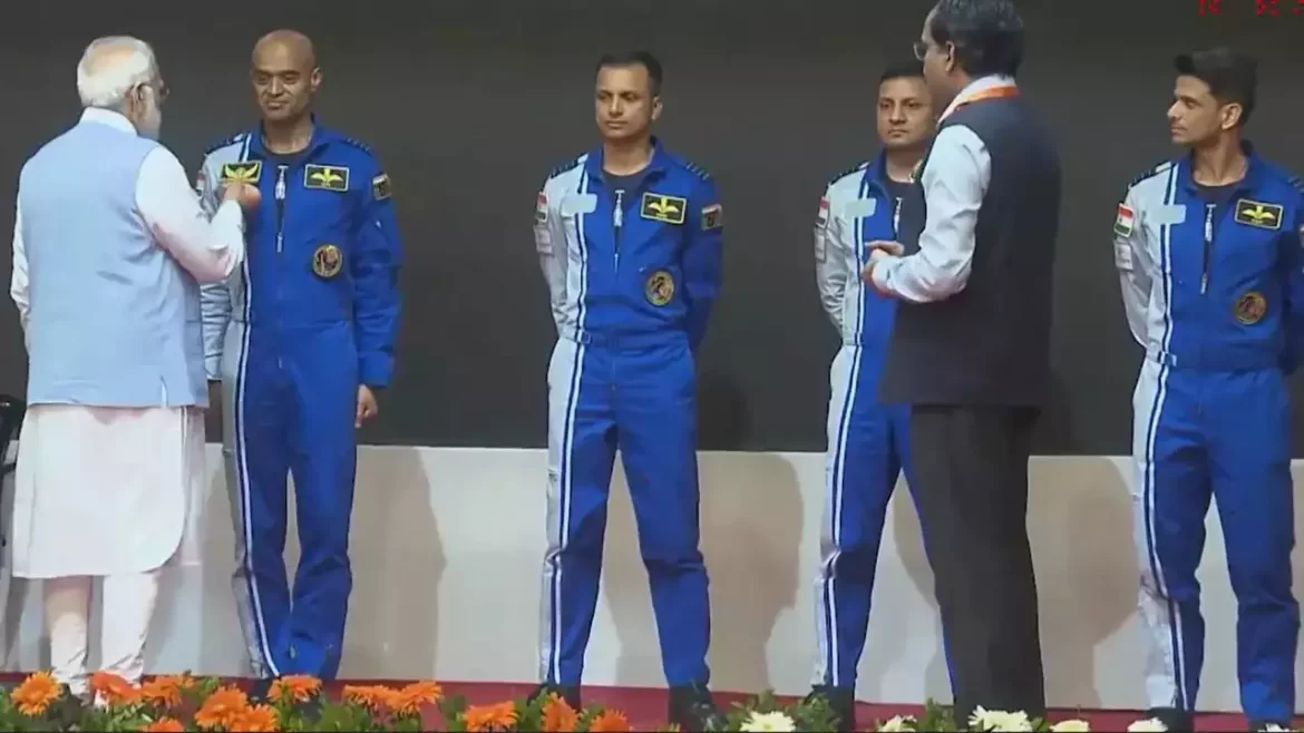 Names of 4 astronauts of Gaganyaan announced