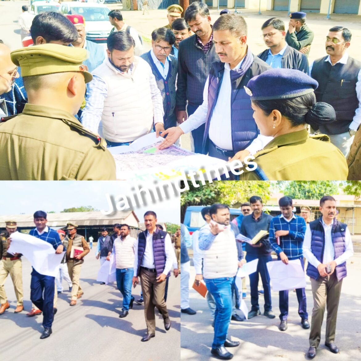 KANPUR NEWS: DM Rakesh Kumar Singh inspected the venue of polling parties.
