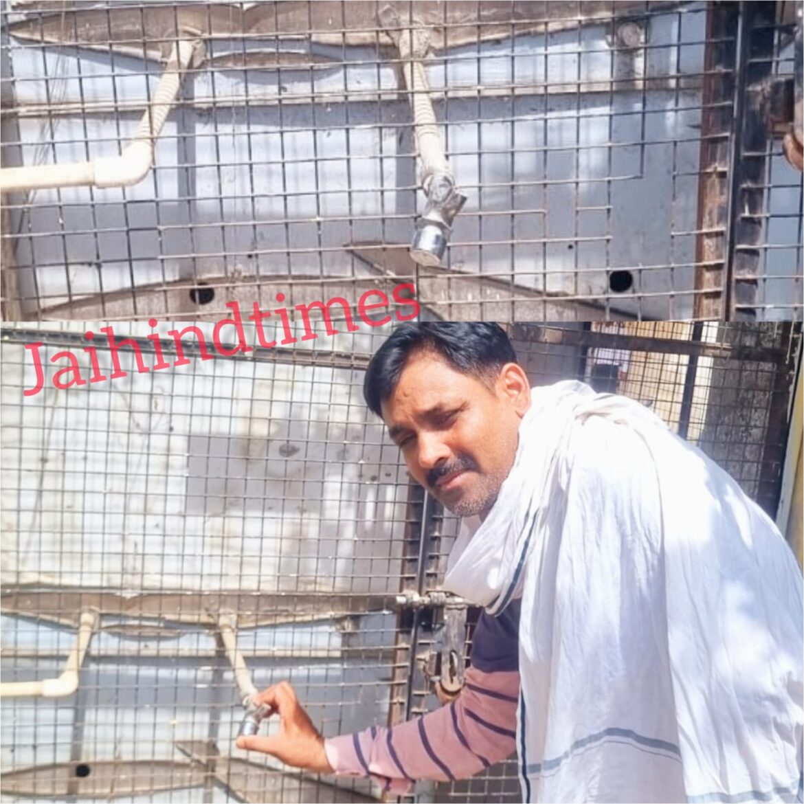 KANPUR NEWS: Water is not coming out from the water cooler installed in Sadar Tehsil.