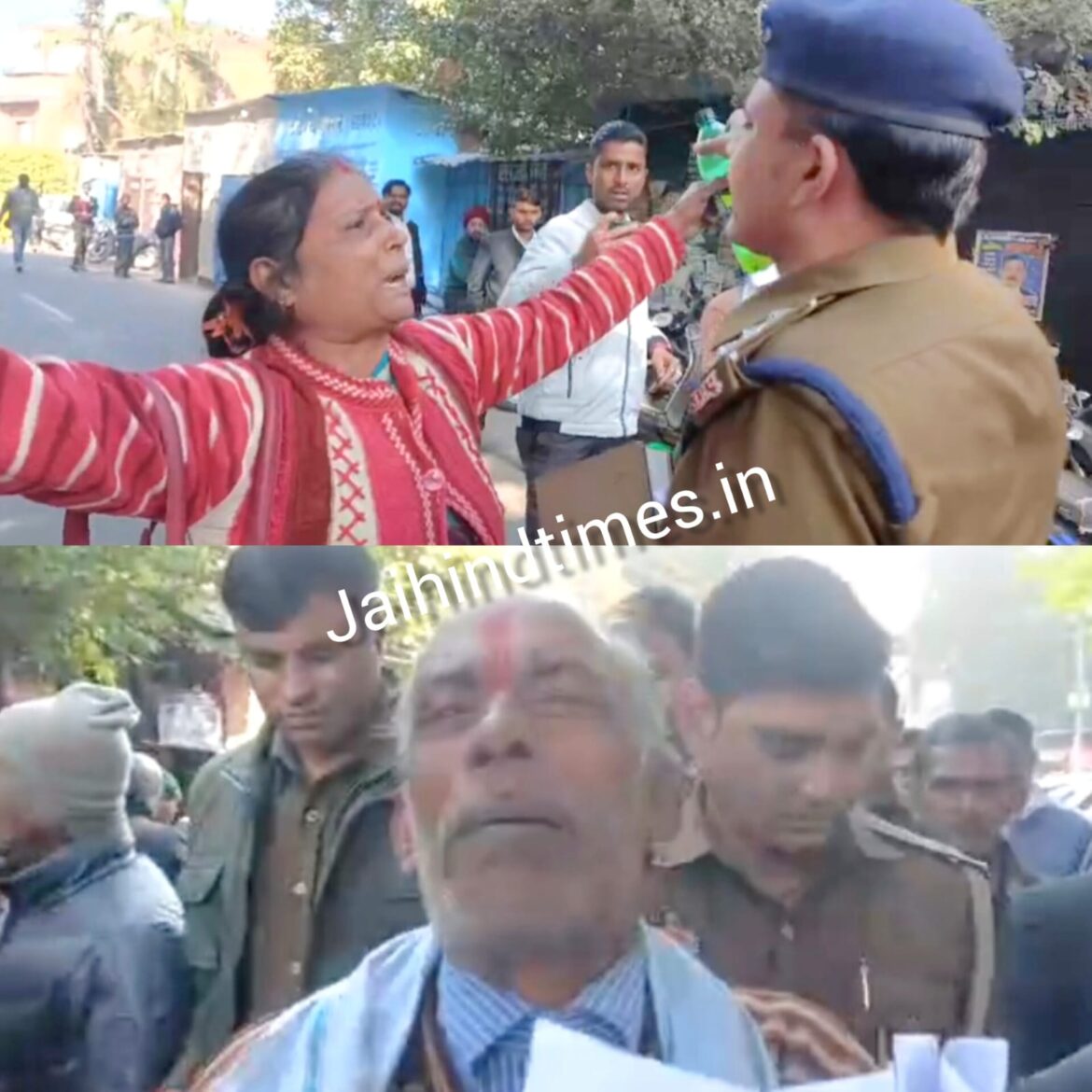 Kanpur Big News: Couple tries to commit suicide by pouring petrol in Police Commissioner's office