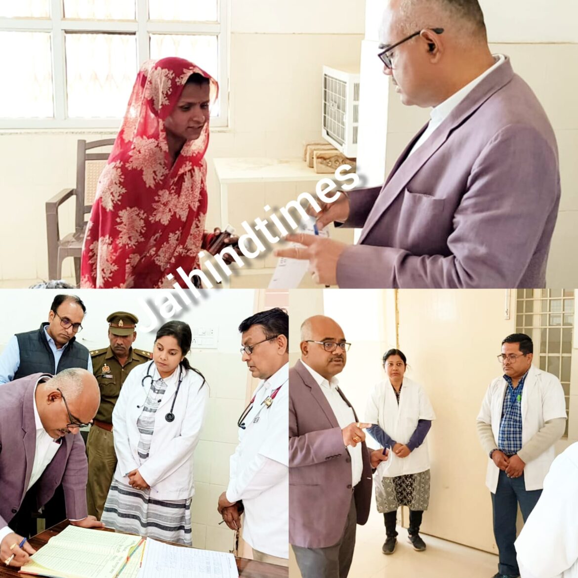 KANPUR DM Jitendra Pratap Singh inspection