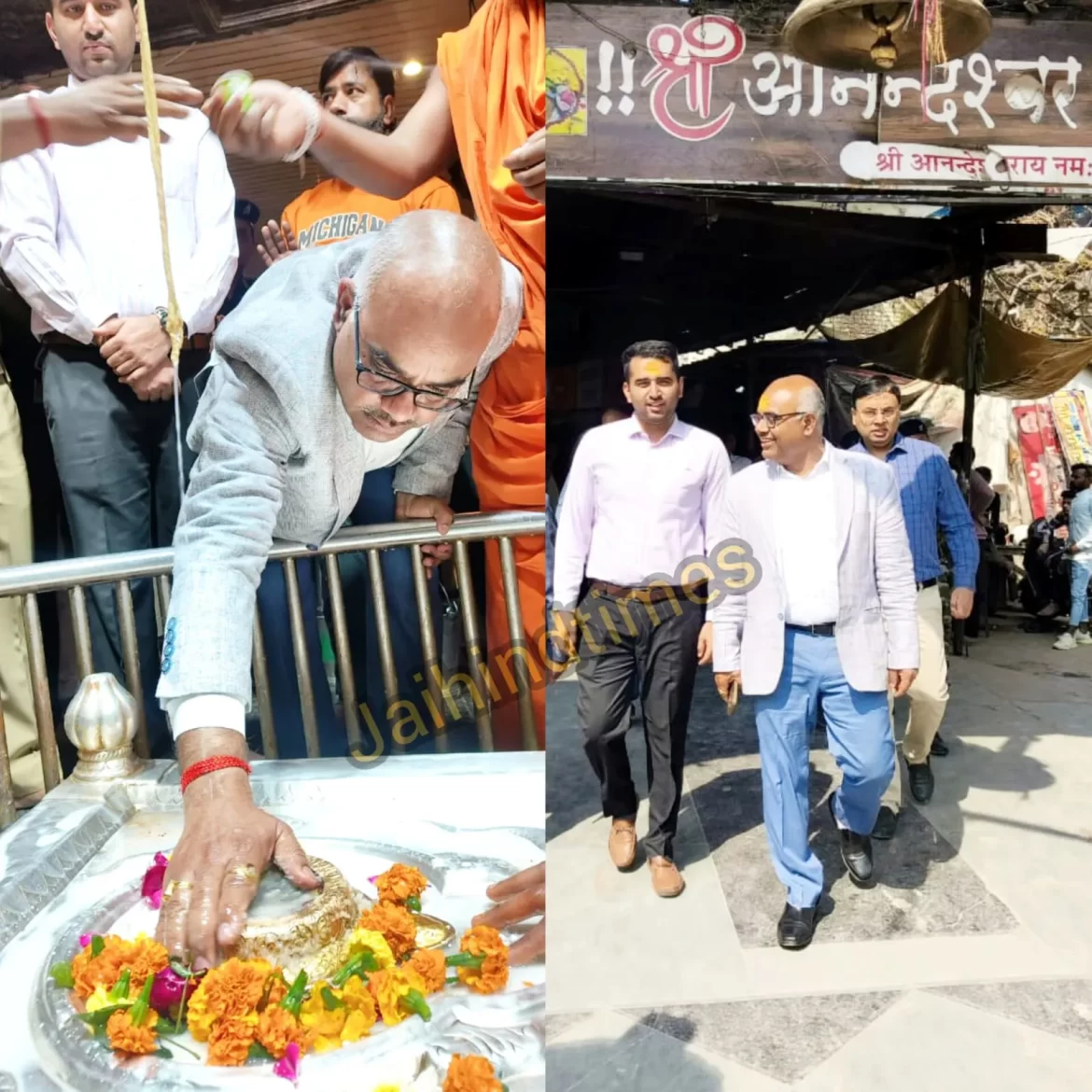 KANPUR NEWS: DM inspected Parmat temple, said, keep in mind that devotees should not face any problem.