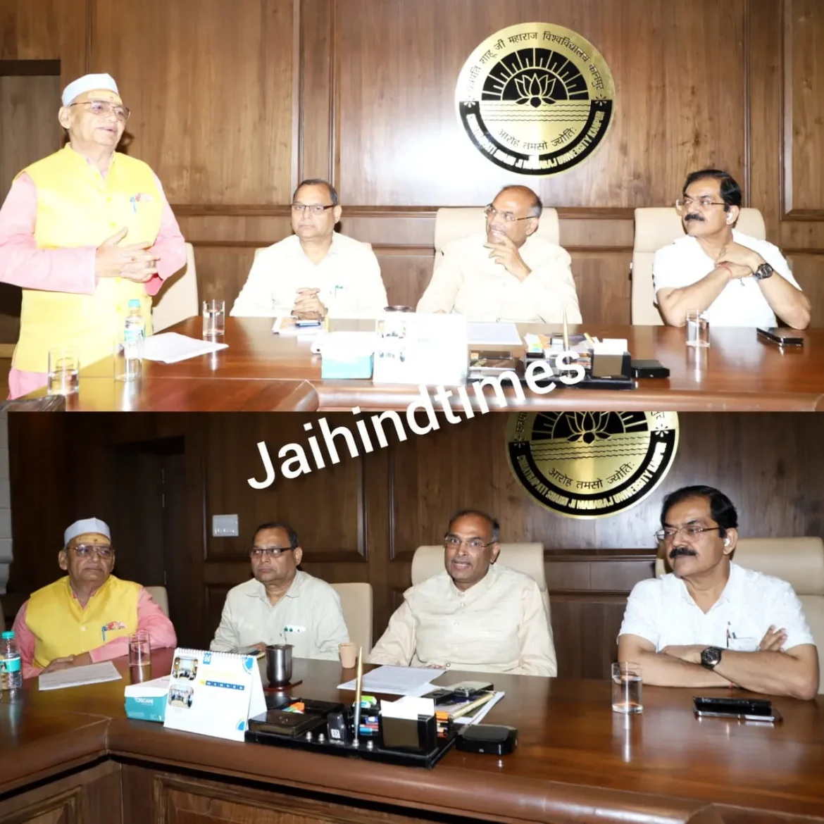 CSJMU NEWS : 'Along with education, values and moral education are also needed' : V.C. Vinay Pathak