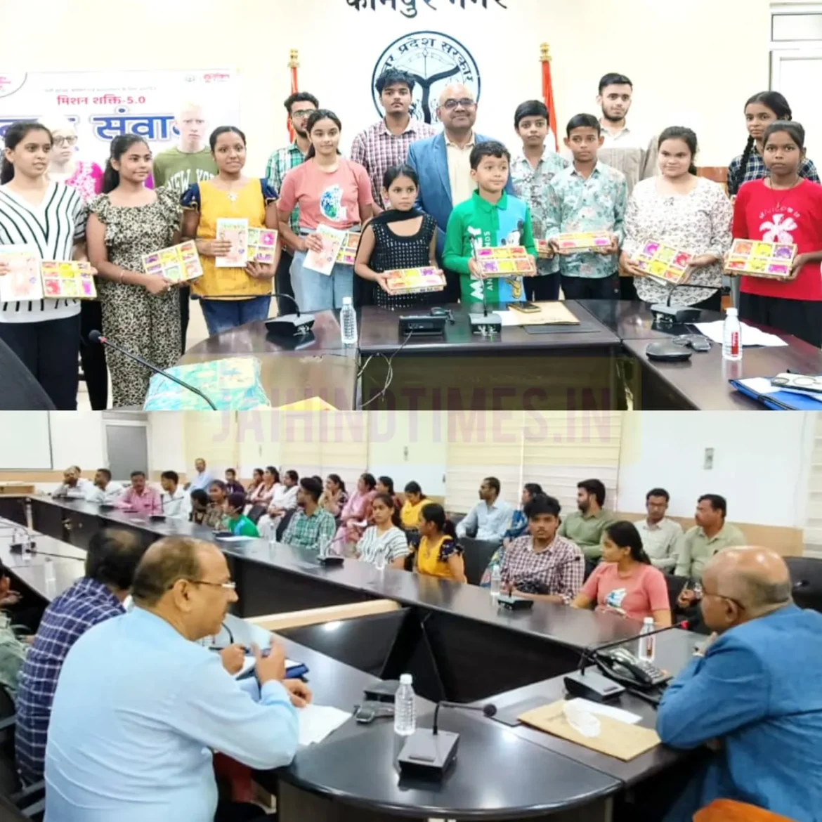 KANPUR NEWS : डीएम बोले – ‘मैं आपका अभिभावक हूं’, बच्चों के दीपावली की मिठाई और पटाखे पाकर खिले चेहरे, कोरोना काल में अपने माता-पिता को खोया