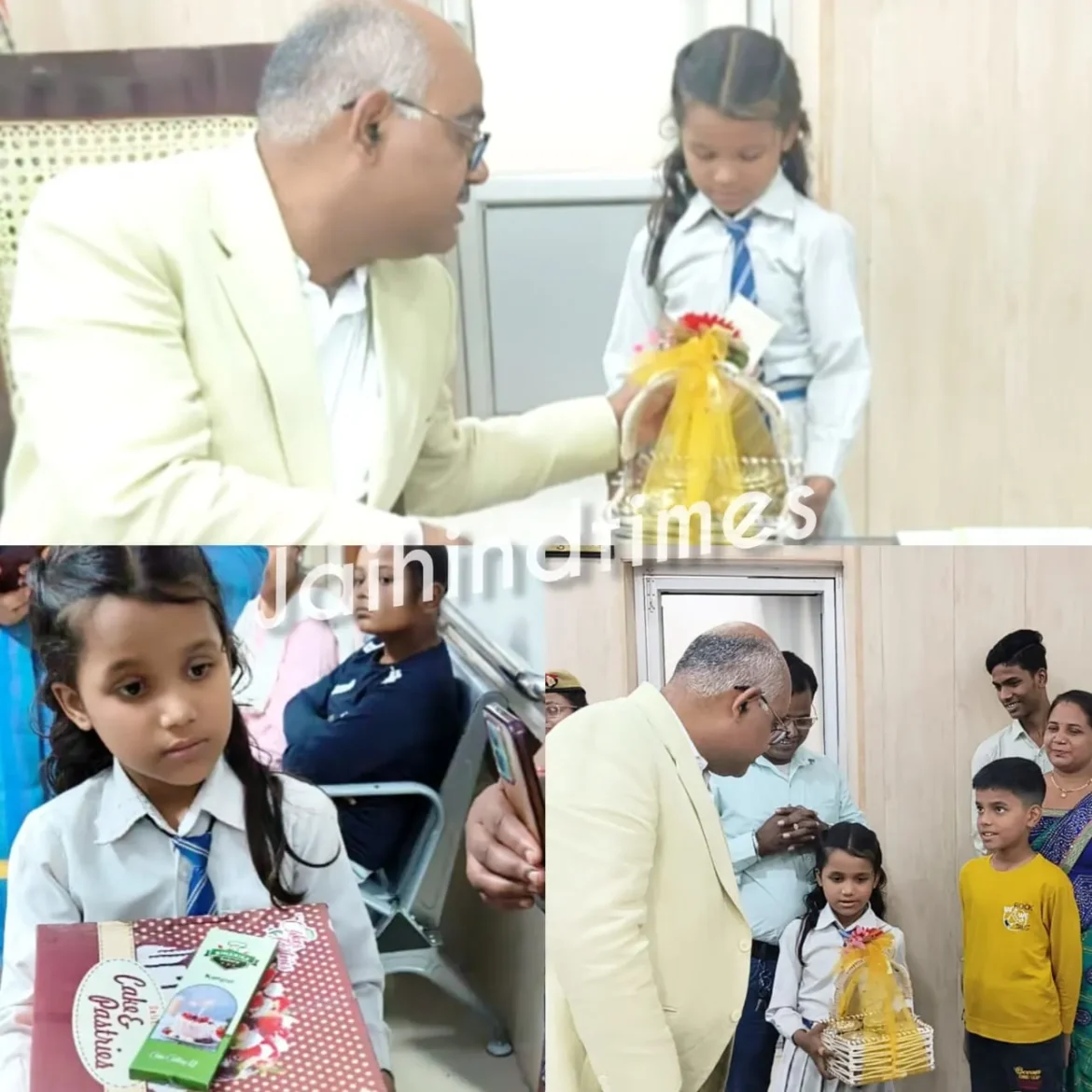 KANPUR NEWS : डीएम से मिलने की जिद-जनता दर्शन पहुँची 7 साल की कीर्ति, जन्मदिन पर मिला खास उपहार