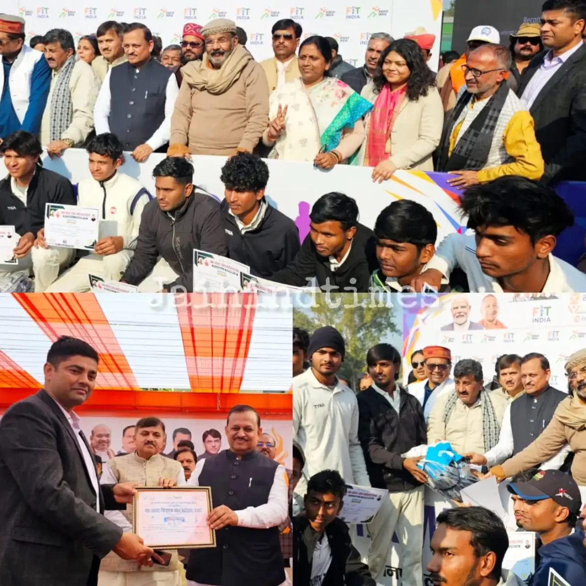 KANPUR NEWS : सांसद खेल महोत्सव में रस्साकाशी में आर्यनगर विजेता, किदवई नगर उपविजेता