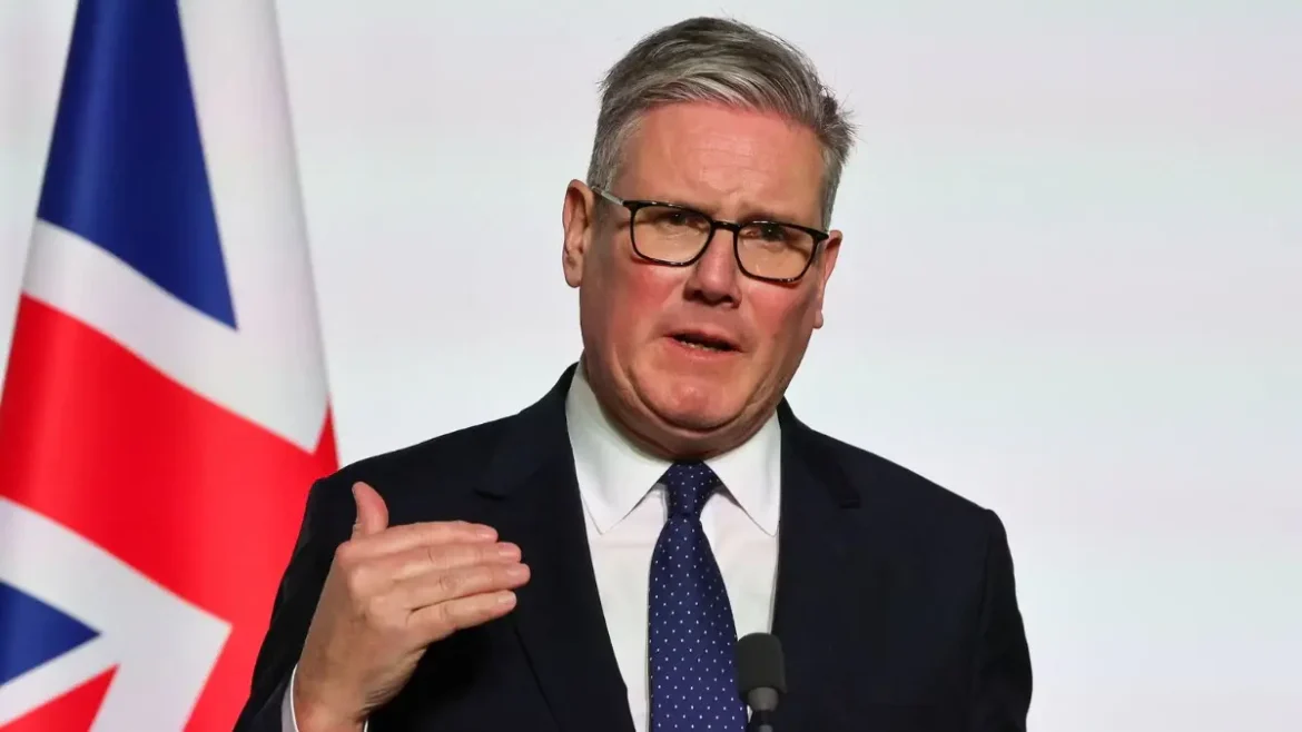 British Prime Minister Keir Starmer