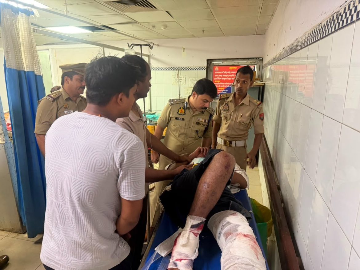 Kanpur Breaking News : ट्रक ने 2 ट्रैफिक सिपाहियों को कुचला, एक की मौत, कंटेनर में घुसा, ट्रक चालक की मौत